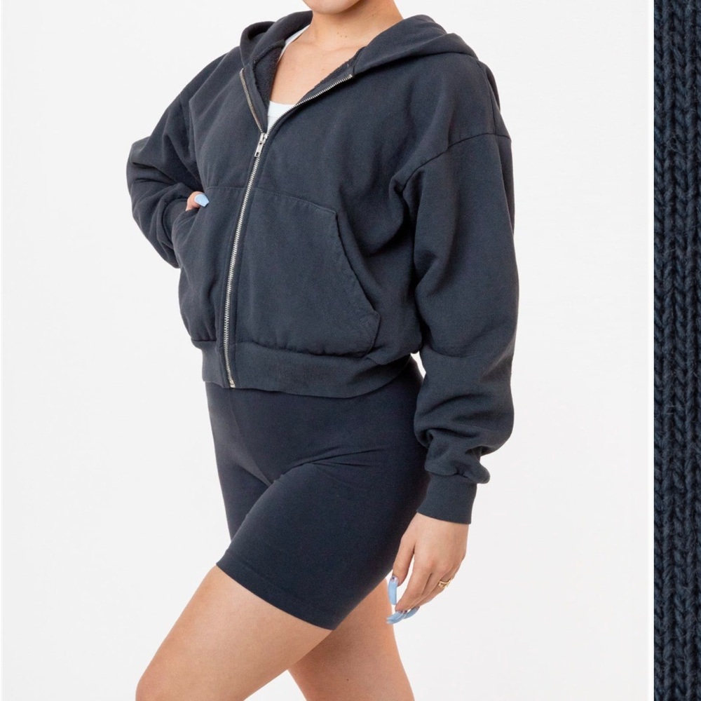 Los Angeles Apparel Zip Up Hoodie